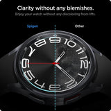 Spigen Samsung Galaxy Watch 6 Classic 43mm -näytönsuoja GLAS.tR EZ Fit 2 kpl