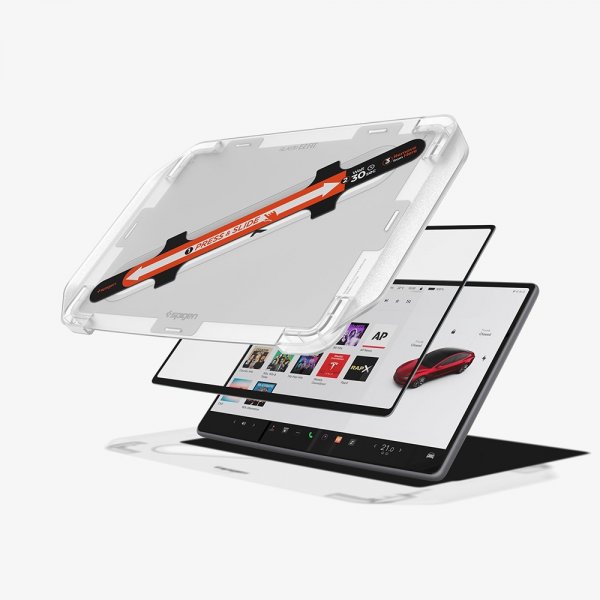 Spigen Näytönsuoja GLAS.tR EZ FIT Anti-Glare Tesla Model 3 (2024)