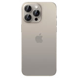 Spigen iPhone 15 Pro/iPhone 15 Pro Max kamerans suoja GLAS.tR EZ Fit Optik Pro 2 kpl Natural Titanium