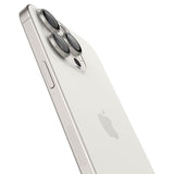 Spigen iPhone 15 Pro/iPhone 15 Pro Max kameransuoja GLAS.tR EZ Fit Optik Pro 2-pakkaus White Titanium