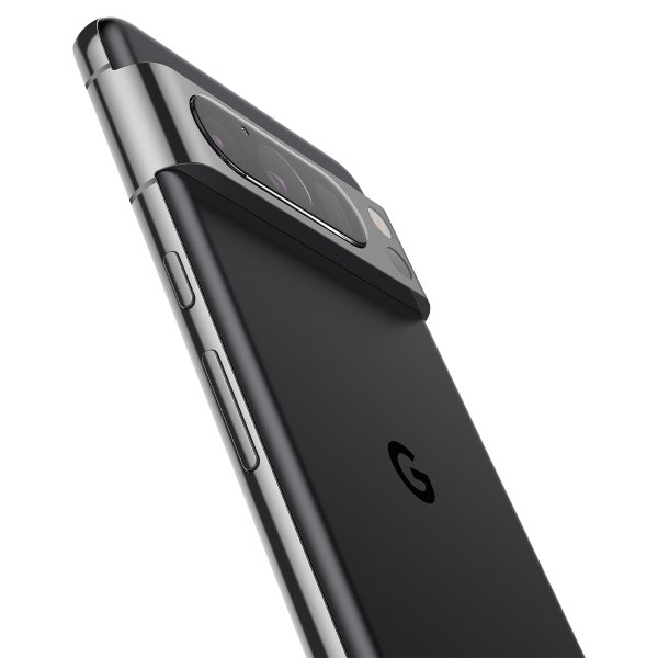 Spigen Google Pixel 8 Pro Kamerasuojalasi Glas.tR EZ Fit Optik Crystal Clear 2 kpl