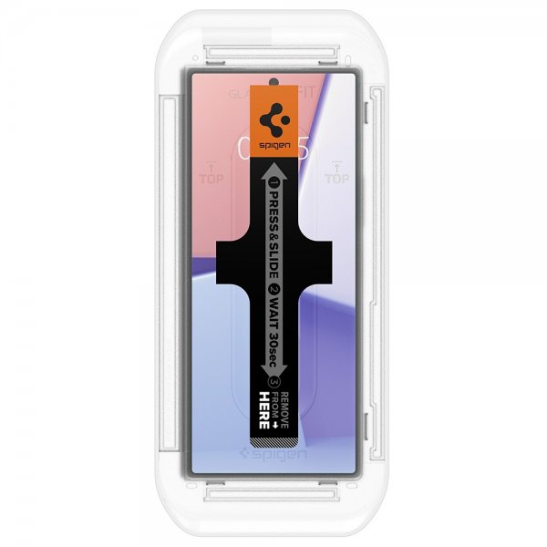 Spigen Samsung Galaxy Z Fold 6 Näytönsuoja GLAS.tR EZ Fit 2-pakkaus