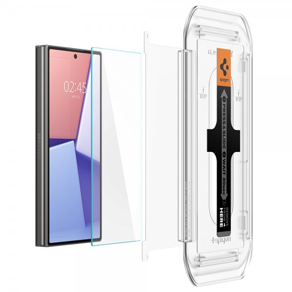 Spigen Samsung Galaxy Z Fold 6 Näytönsuoja GLAS.tR EZ Fit 2-pakkaus