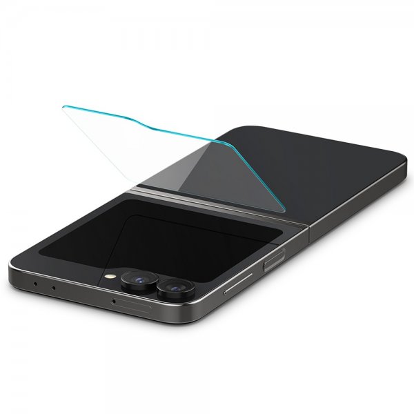 Spigen Samsung Galaxy Z Flip 6/Flip 7 FE Näytönsuoja GLAS.tR EZ Fit 2-pakkaus