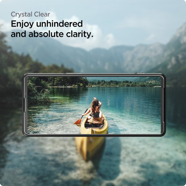 Spigen Sony Xperia 1 VI Näytönsuoja GLAS.tR ALIGNmaster 2-pack