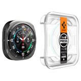 Spigen Samsung Galaxy Watch Ultra Näytönsuoja GLAS.tR EZ Fit 2-pakkaus