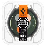 Spigen Samsung Galaxy Watch 7 40mm Näytönsuoja GLAS.tR EZ Fit 2 kpl