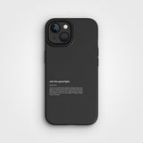 agood company iPhone 15 -kuori PLNTPRTCT Musta