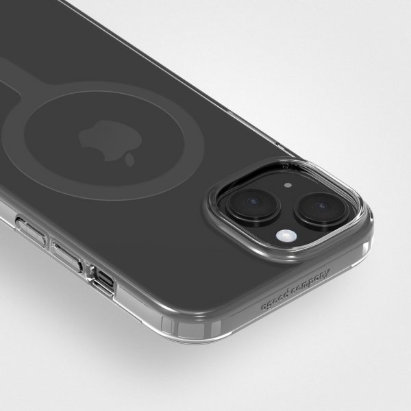 agood company iPhone 15 -suojakuori CLRPRTCT Läpinäkyvä