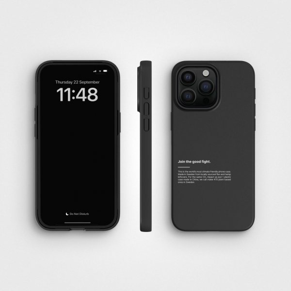 agood company iPhone 15 Pro Max Kuori PLNTPRTCT Musta
