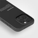 agood company iPhone 15 Pro Max Kuori PLNTPRTCT Musta