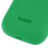 holdit AirPods 1/2 Silikonikuori Grass Green