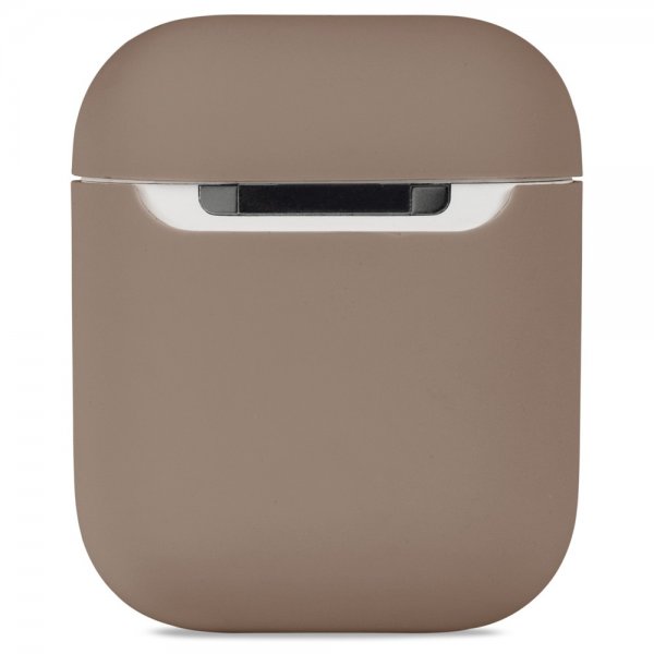 holdit AirPods 1/2 Silikonikuori Mocha Brown