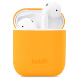 holdit AirPods 1/2 Silikonikuori Orange Juice
