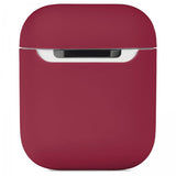 holdit AirPods 1/2 Kuoret Silikoni Red Velvet