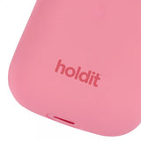 holdit AirPods 1/2 Kuori Silikoni Rouge Pink