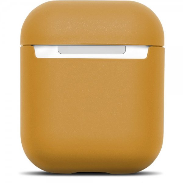 Nudient AirPods 1/2 Kuori Thin Case Saffron Yellow