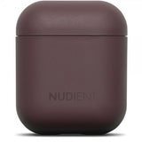 Nudient AirPods 1/2 kuoret Thin Case Sangria Red