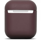 Nudient AirPods 1/2 kuoret Thin Case Sangria Red