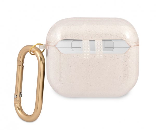 Guess AirPods 3 Kuoret Glitter Case Kulta