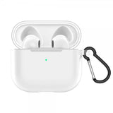 AirPods 3 -kuoret karabiinihaalla, himmeä ja kirkas