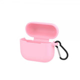 AirPods 3 -kuoret karabiinihaalla, vaaleanpunainen