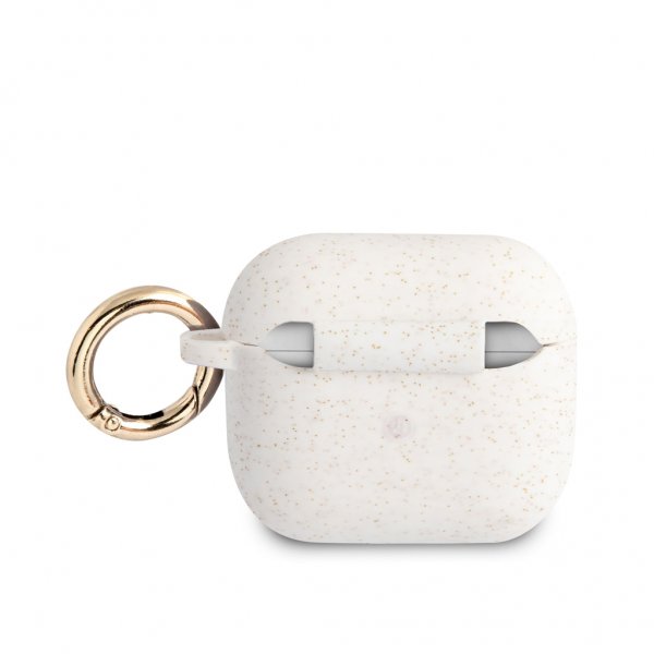 Guess AirPods 3 Kuoret Printed Logo Valkoinen