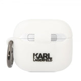 Karl Lagerfeld AirPods 3 Kuori 3D Logo Valkoinen