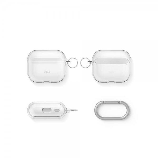 Elago AirPods 3 -kuoret läpinäkyvä kotelo