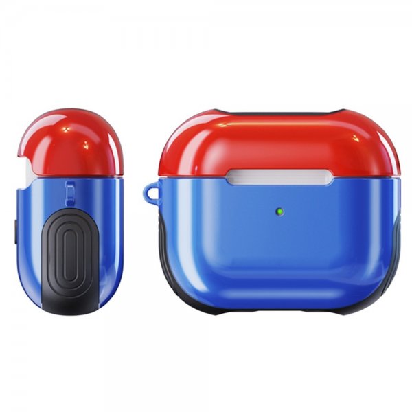 AirPods 3 Kuori Kumipintainen Sininen Punainen