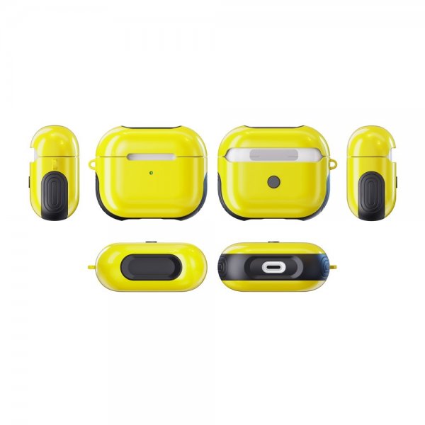 AirPods 3 -kuoret kumipintaista keltaista