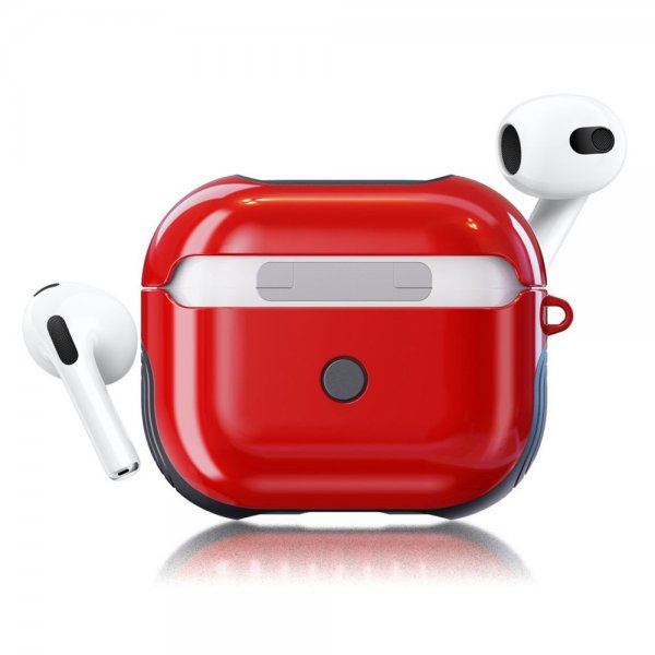 AirPods 3 -kuori, kumipinnoitettu, punainen