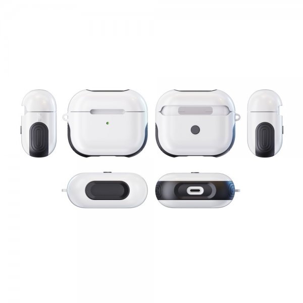 AirPods 3 -kuori, kumipinnoitettu, valkoinen