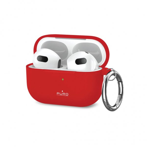 Puro AirPods 3 -kuori, Icon, punainen