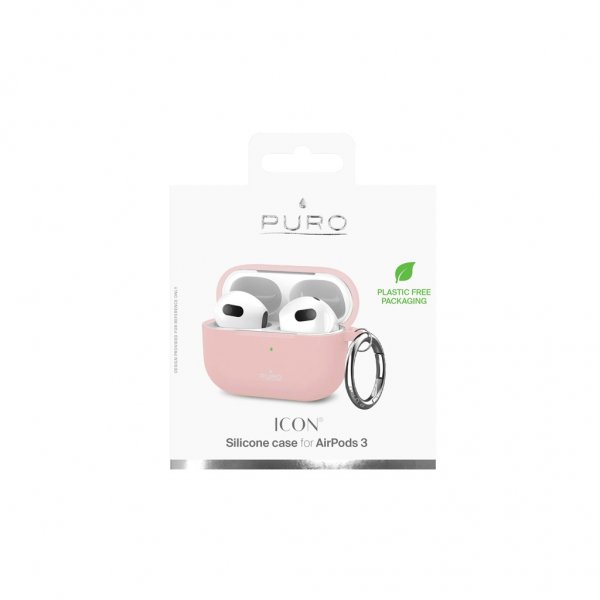 Puro AirPods 3 -kuori, Icon, ruusukulta