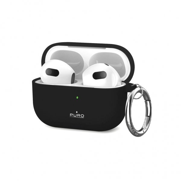 Puro AirPods 3 -kuoret Icon, musta