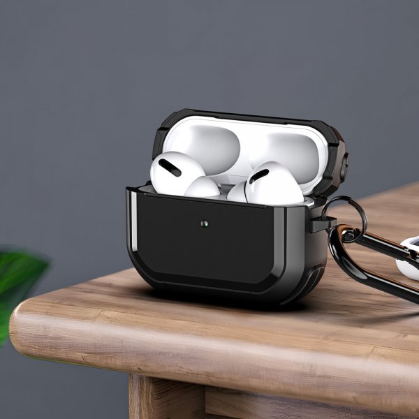 Dux Ducis AirPods 3 Suojakuori PECA Series Musta