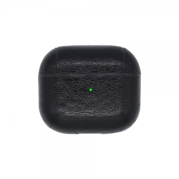 AirPods 3 -kotelo, PU-nahkaa, musta