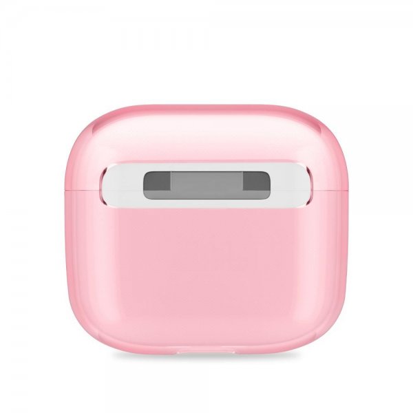 holdit AirPods 3 -kuori, läpikuultava, kirkkaanpinkki