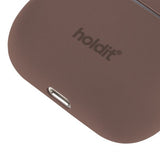 holdit AirPods 3 -silikonisuoja, Nygård Dark Brown