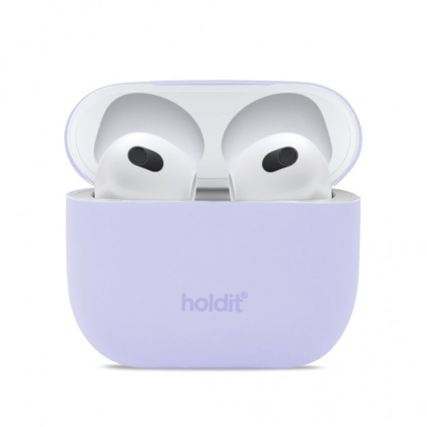 holdit AirPods 3 -silikonikotelo, Nygård Lavender