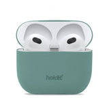 holdit AirPods 3 -silikonisuoja, Nygård Moss Green