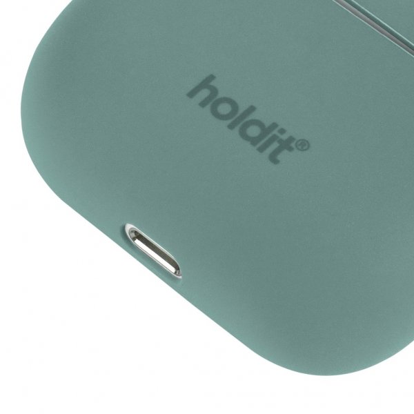 holdit AirPods 3 -silikonisuoja, Nygård Moss Green