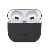 holdit AirPods 3 -silikonisuojakuori Nygård, musta