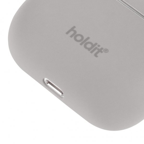 holdit AirPods 3 -silikonisuojakuori Nygård Taupe