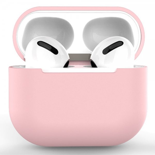 AirPods 3 -kuoret, silikoniset, vaaleanpunaiset