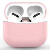 AirPods 3 -kuoret, silikoniset, vaaleanpunaiset