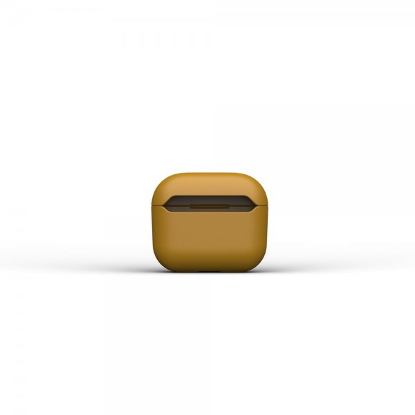 Nudient AirPods 3 -kuori, ohut kotelo, sahraminkeltainen