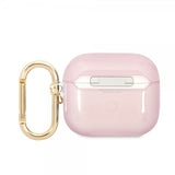 Guess AirPods 3 Kuoret Translucent Pink