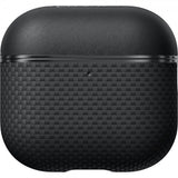Pitaka AirPods 4 -kuori aramidihiilikuitu musta/harmaa